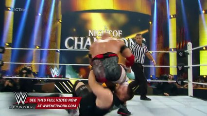 WWE Network Ryback vs. Kevin Owens Night of Champions 2015
