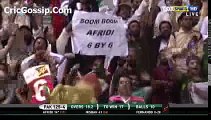 Shahid Afridi 2 Sixes On 3 Balls To Dilhara Fernando - Pakistan Vs Sri Lanka Only T20 2011