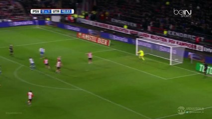 0-2 Sebastien Haller PSV Eindhoven vs. Utreht 04.02.2016 HD