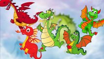 Finger Family Nursery Rhymes for Children Dinosaurs Godzilla Cartoons Dragon Finger Family Rhymes