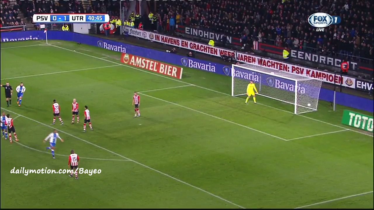 Haller S. Goal HD - PSV 0-2 Utrecht - 04-02-2016