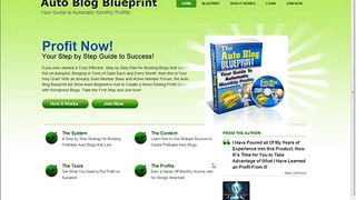 Auto Blog Blueprint: The Ultimate Guide to Autopilot Profits