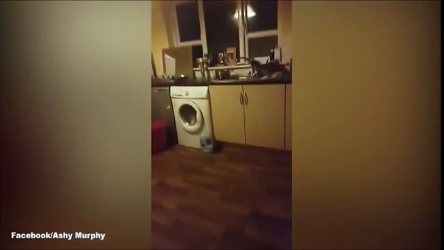Terrifying Footage Paranormal Activity in the Kitchen Caught on Camera!