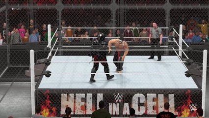 WWE 2K16 bolo yeung (chong li) v mr black