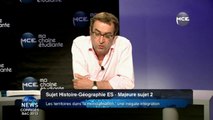 Bac 2013 : correction vidéo Bac Général série ES sujet d'Histoire - Géographie sujet 2 : Les territoires dans la mondialisation : une inégale intégration