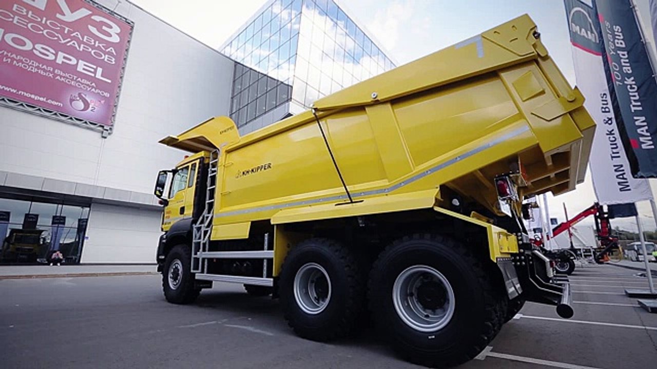 Грузовики MAN - Обзор самосвала MAN TGS 40.480