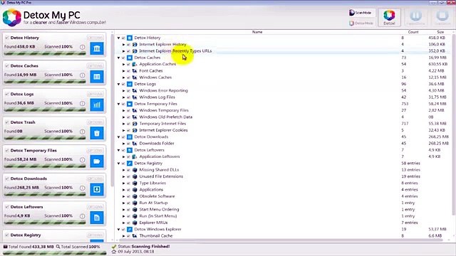 BEST REGISTRY CLEANER. TOP WINDOWS CLEANER. DETOX MY PC