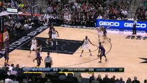 Manu Ginóbili New Orleans Pelicans vs San Antonio Spurs