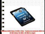 Kingston 64GB Class 10 UHS-I Elite - Tarjeta de memoria SDXC de 64 GB (class 10 UHS I 30 MB/s)