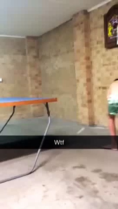 Insane funny video #5 Kid throws ping pong bat!! ORIGINAL!!