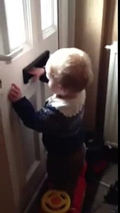 Insane funny video #12 Postman owns little kid