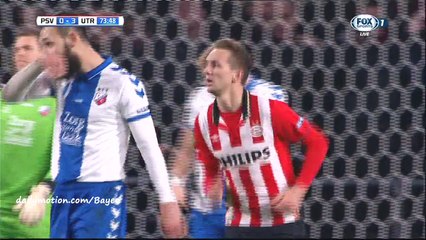 Héctor Moreno Goal - PSV 1-3 Utrecht - 04-02-2016