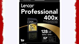 Lexar 128GB Professional 400x SDXC - Tarjeta de memoria SecureDigital de 128 GB (SDXC UHS-I