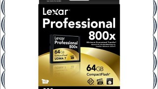 Lexar 800X - Memoria Compact Flash de 64 GB