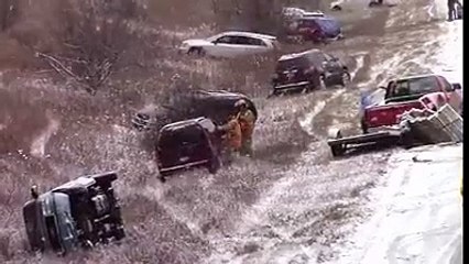 Strange Road that destroyed vehicles Must watch