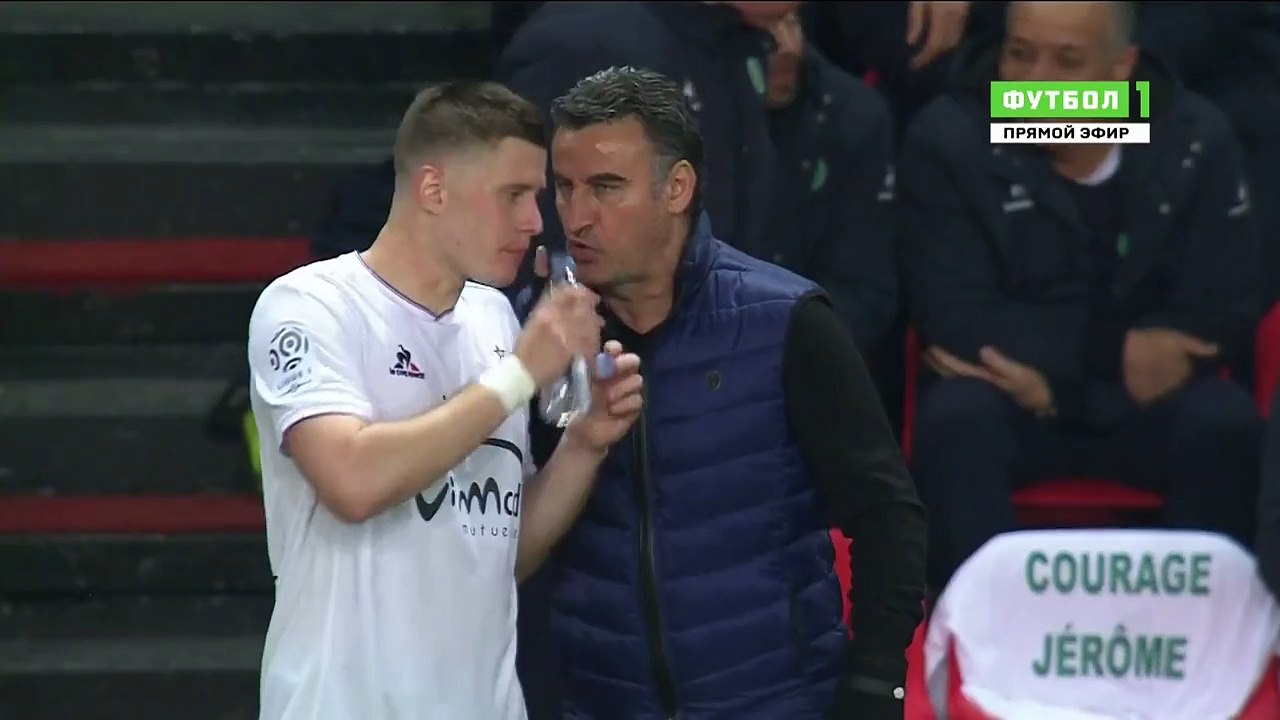 0-1 Moustapha Bayal Sall Goal France  Ligue 1 - 04.02.2016, Stade Rennais 0-1 AS Saint-Étienne