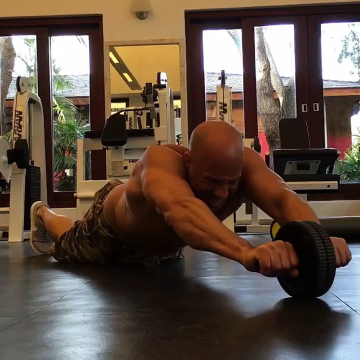 Vin Diesel mostró su rutina de ejercicios