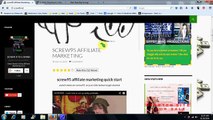 screw95 quick start affiliate marketing make money online how do i