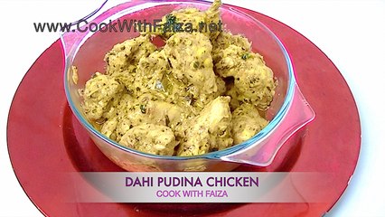 DAHI PUDINA CHICKEN - COOK WITH FAIZA