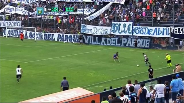 Tapó Kletnicki. Independiente RM 0 - V. Dálmine 0. Fecha 1. B Nacional 2016. FPT.