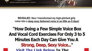 Deep Voice Mastery Review & Bonus WATCH FIRST Bonus + Discount