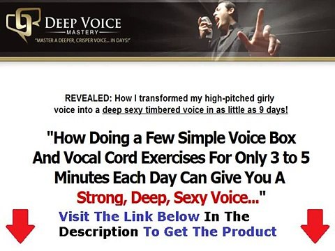 Deep Voice Mastery Review & Bonus WATCH FIRST Bonus + Discount