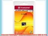 Transcend TS8GUSDC2 - Tarjeta de memoria micro SDHC de 8 GB