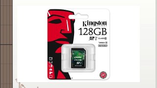 Kingston 128GB SDXC - Tarjeta de memoria SecureDigital de 128 GB (SDXC conmutador protecci?n