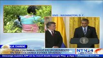 CUBRIMIENTO NTN24 | Barack Obama anuncia que EE.UU. será socio de Colombia en “tiempos de paz”
