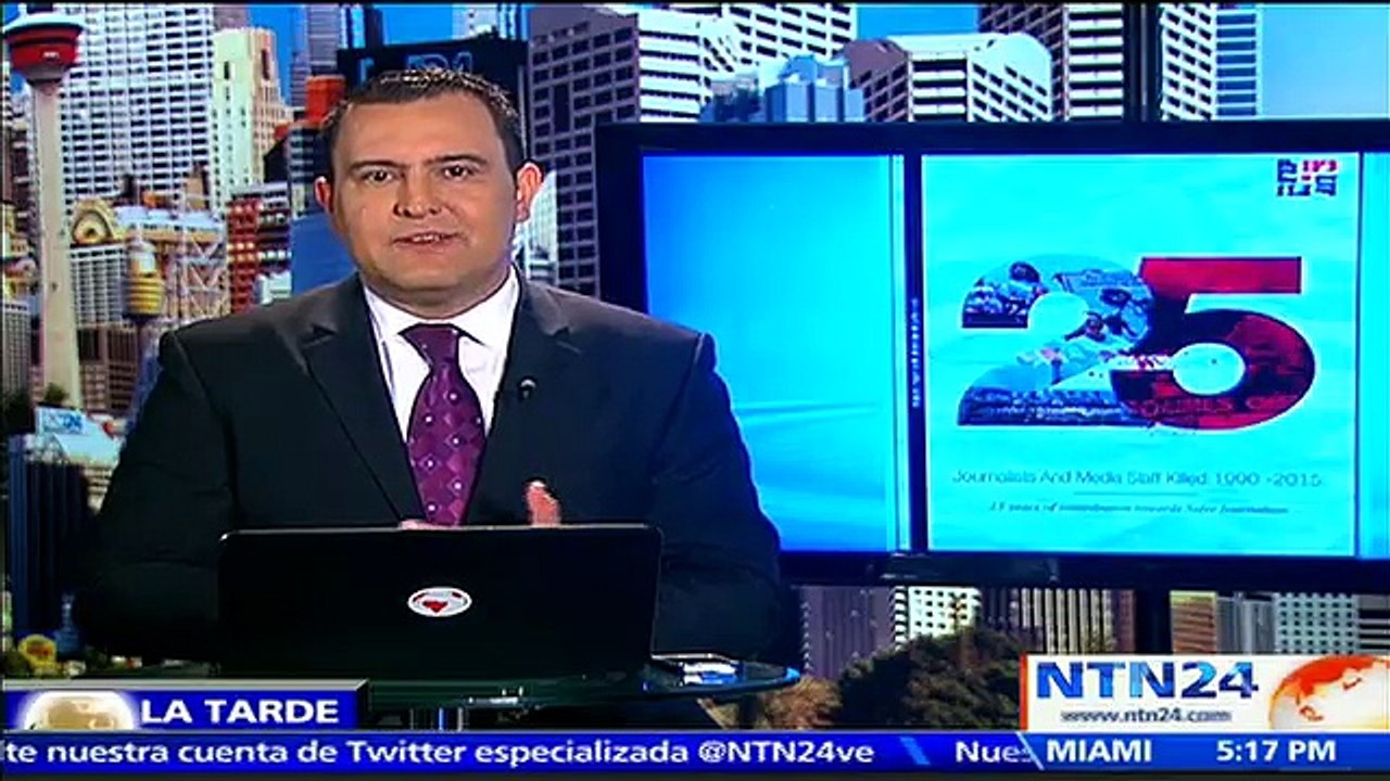 Secretaria general del Sindicato Nacional de Periodistas denuncia en NTN24 que de 10 asesinatos de comunicadores, solo uno es investigado
