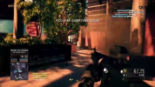 BATTLEFIELD HARDLINE (PS4) BETA Multiplayer Gameplay #1 BLOOD MONEY!