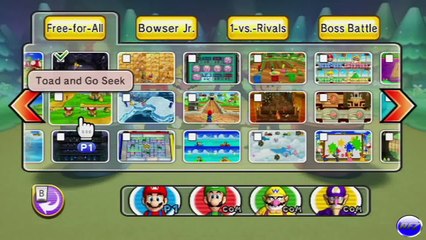 Mario Party 9 - Toad and Go Seek ~ Free for All