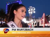 Miss Universe Pia Wurtzbach shows adventurous side at Super Bowl