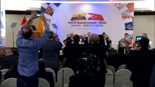 Dha Dış Haber - Cumhurbaşkanı Erdoğan, Türkiye-Ekvador İş Konseyi Toplantısında Konuştu