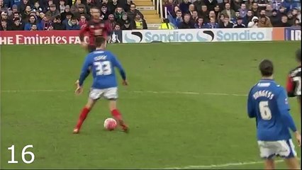 Is it Pompey or is it Barcelona? Gary Roberts' goal vs. AFC Bournemouth (Latest Sport)