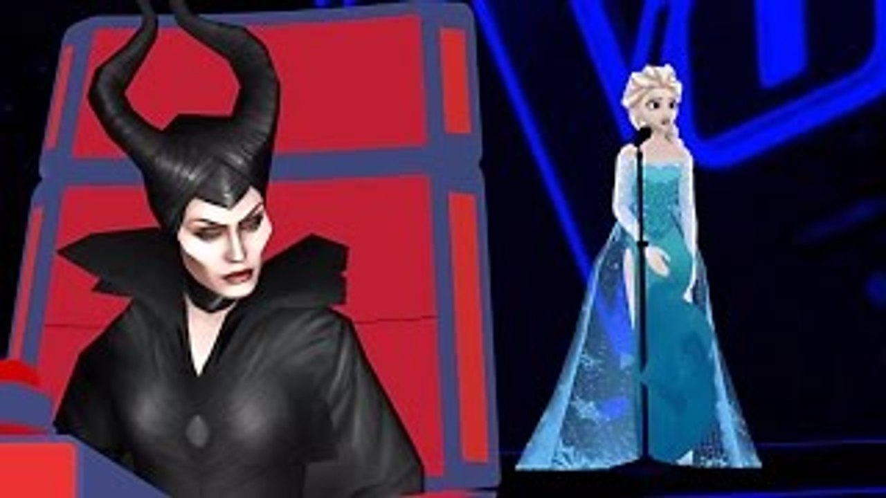 Elsa Frozen sings «Let It Go» La Voz MMD | Blind Auditions (eng sub)