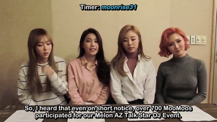 [ENG SUB] 160203 Mamamoo - Melon AZ Talk Star DJ Event