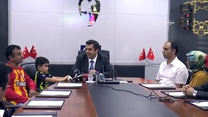 Amigo Recai Kahraman ile küçük Berkay buluştu