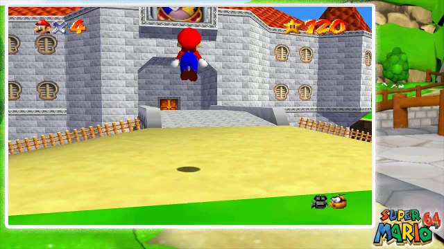 Lets Play Super Mario 64 [100%] Part 20: Yoshi auf dem Schlossdach? [ENDE]