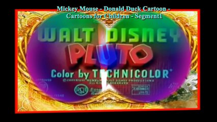 Mickey Mouse - Donald Duck Cartoon - Cartoons for Children - Segment1