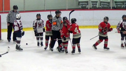 Tournoi St-Hubert vs Maroons, 2 fevrier 2016, 1iere periode