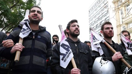 General strike against pension reform sweeps Greece