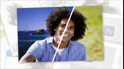 A photoshop hair masking