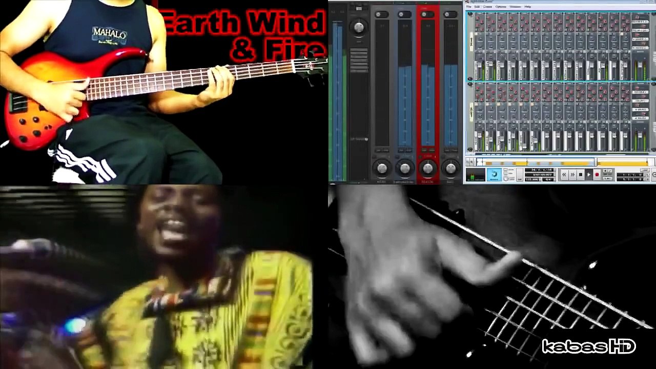 Earth Wind & Fire - September ( Slap - Bass Cover, by kabas )