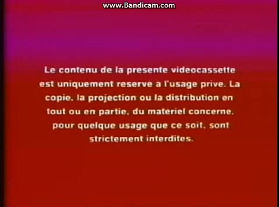 Opening To Robin Des Bois (Robin Hood) 1991 VHS (Canadian-French Copy)