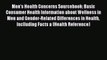 Men's Health Concerns Sourcebook: Basic Consumer Health Information about Wellness in Men and
