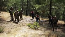 Suriye sınırında insansız hava aracı düşürüldü (FOTOĞRAFLAR)