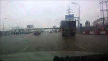 RUSSIAN DRIVERS - Pedestrian Come Out of Nowhere - CARCRASH2012