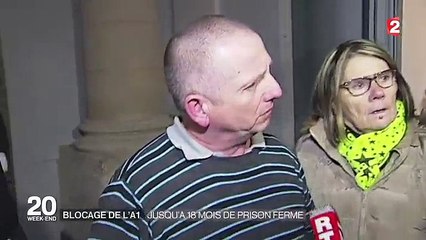 Blocage de l'A1 par des gens du voyage : jusqu'à 18 mois de prison ferme