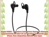 Vansky VSBH01 - Auriculares inalambricos deportivos Bluetooth 4.0 (cancelaci?n de ruido 6.0)